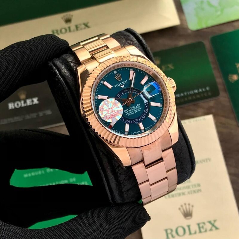 Rolex Sky Dweller Rosegold Blue Dial YZ