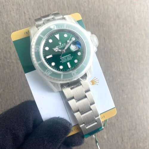 Rolex Submarine Silver Green Hulk OZ