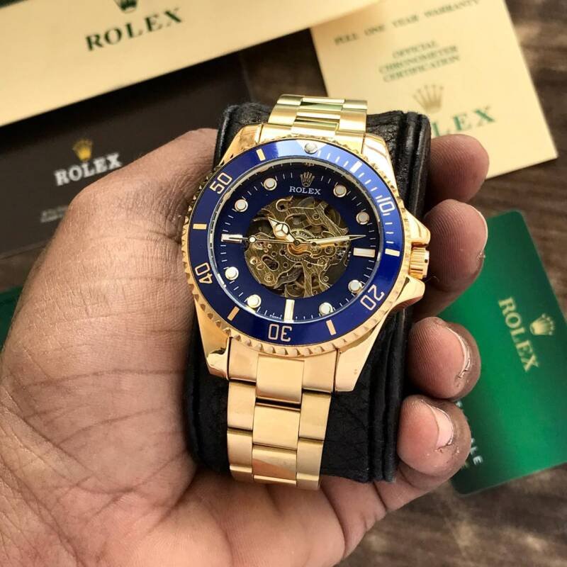 Rolex Submariner Blue Skeleton Rolex Submariner Blue Skeleton