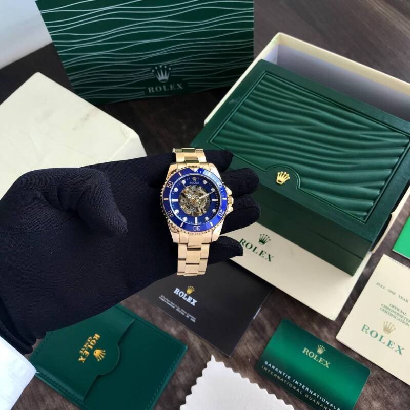 Rolex Submariner Blue Skeleton Rolex Submariner Blue Skeleton