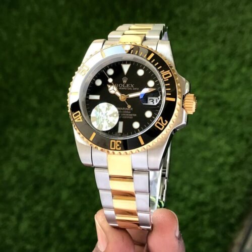 Rolex Submariner Two Tone Black Dial YZ