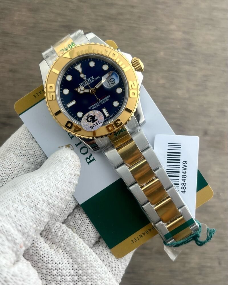 Rolex Yacht Master Two Tone Blue Dial OZ Rolex Yacht Master Two Tone Blue Dial OZ