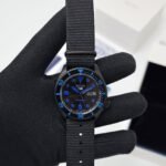 Seiko 5 Sports Nato Strap Black Blue