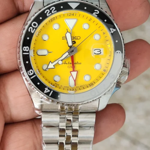 Seiko 5 Sports SSK017 Yellow OG