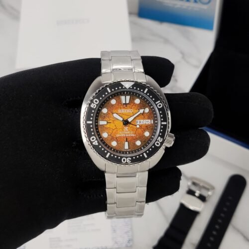 Seiko Prospex Diver Turtle Brown Dial Watch