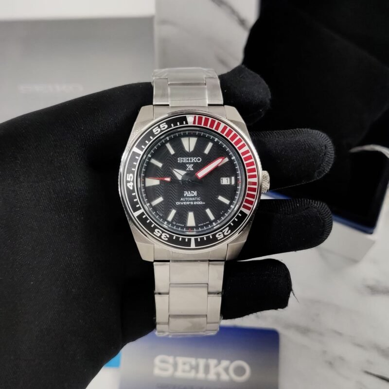 Seiko Prospex Samurai Red Dial Watch