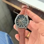 Tissot Automatic Open Heart Leather Strap