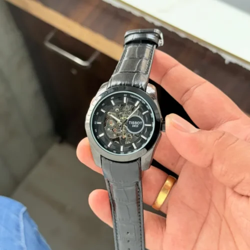 Tissot Couturier Skeleton Black Watch