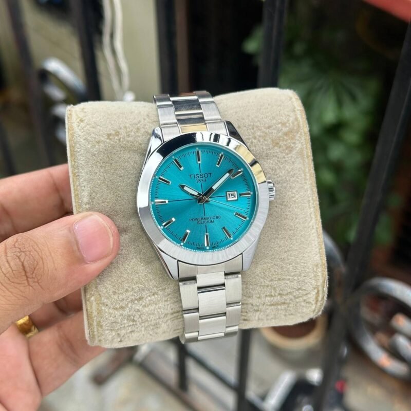 Tissot Gentleman Powermatic 80 Sky Blue Quartz