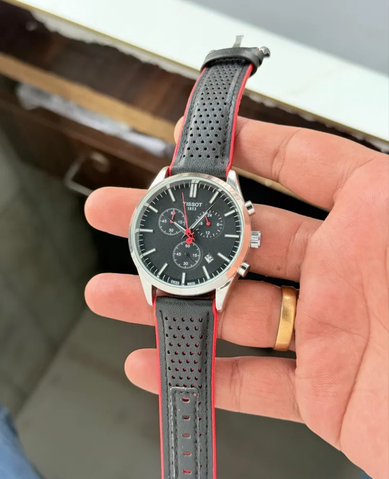 Tissot PR100 Classic Red Watch Tissot PR100 Classic Red Watch