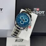 Tissot PR516 Silver Blue Watch