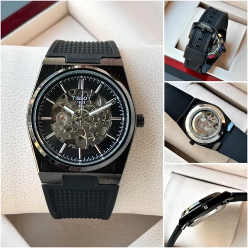 Tissot PRX Skeleton Black Watch