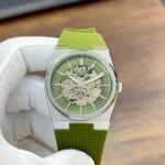 Tissot PRX Skeleton Green Watch