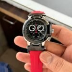 Tissot T-Race Black Dial Red Strap