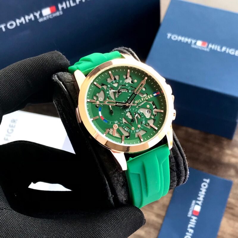 Tommy Hilfiger Green Dial Chronograph