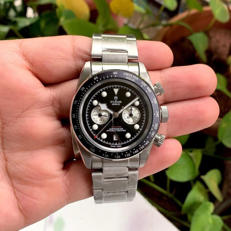 Tudor Black Bay Chronograph 79360 Silver And Black