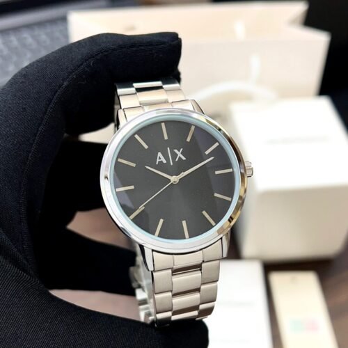 Armani Exchange Cayde Classic Silver Timepiece