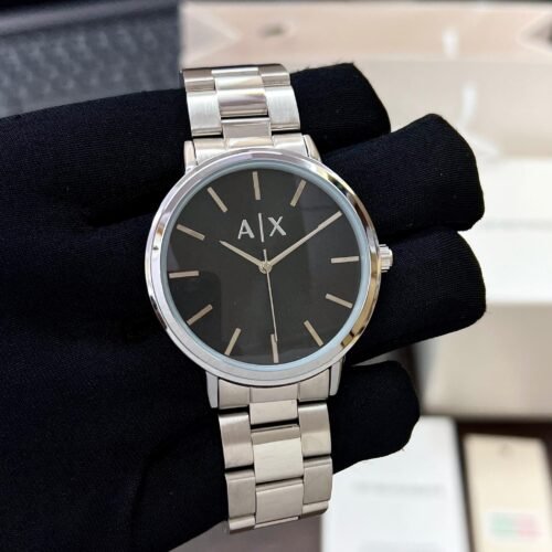 Armani Exchange Cayde Classic Silver Timepiece