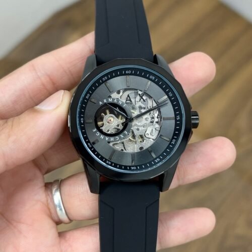 Armani Exchange Skeleton Black AR1727