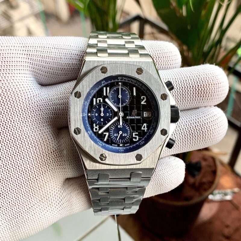 Audemars Piguet Royal Oak Offshore Chrono Silver Blue