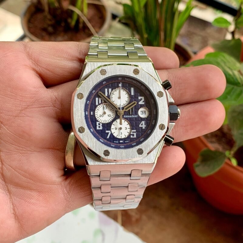 Audemars Piguet Royal Oak Offshore Chronograph Silver Blue