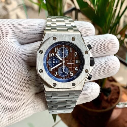 Audemars Piguet Royal Oak Offshore Silver Brown Dial