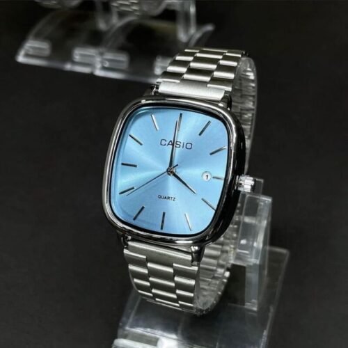Casio Vintage Full Silver Ice Blue