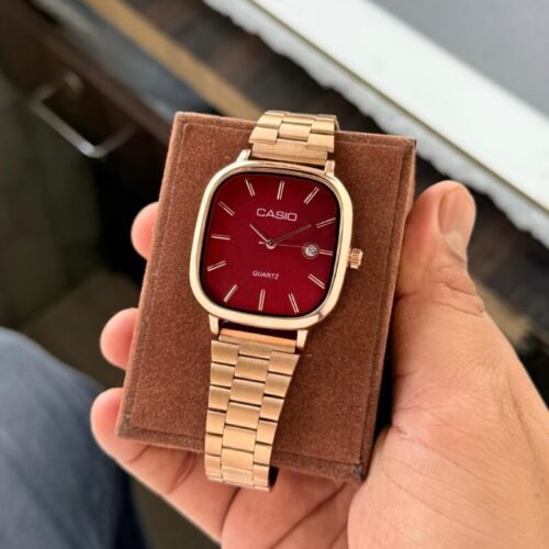 Casio Vintage Red Dial 38mm