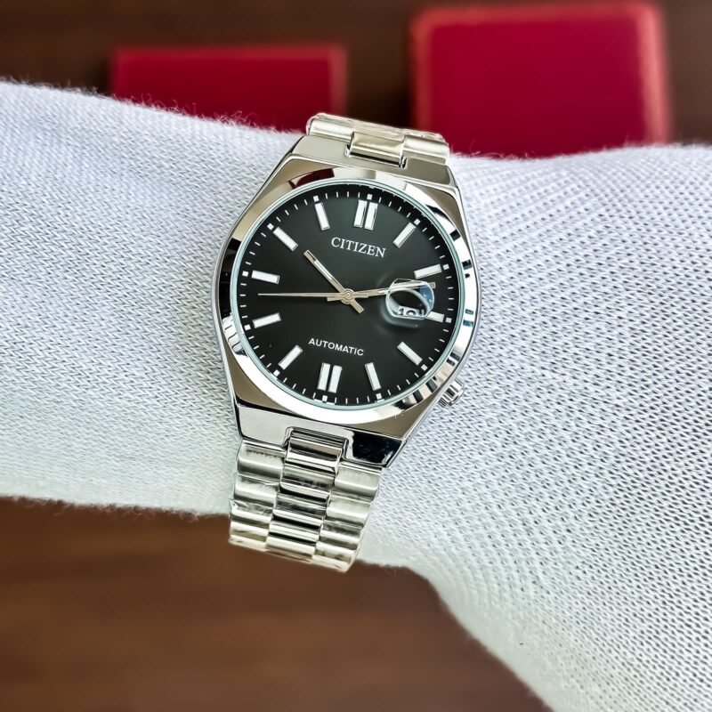 Citizen Nj015 Analog Display Black Dial