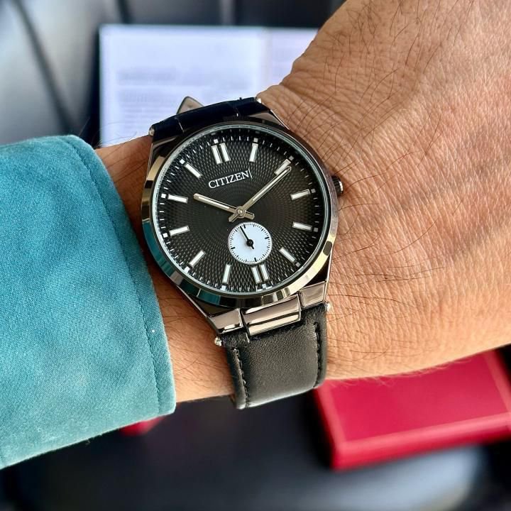 Citizen Tsuyosa Chronograph Black Dial