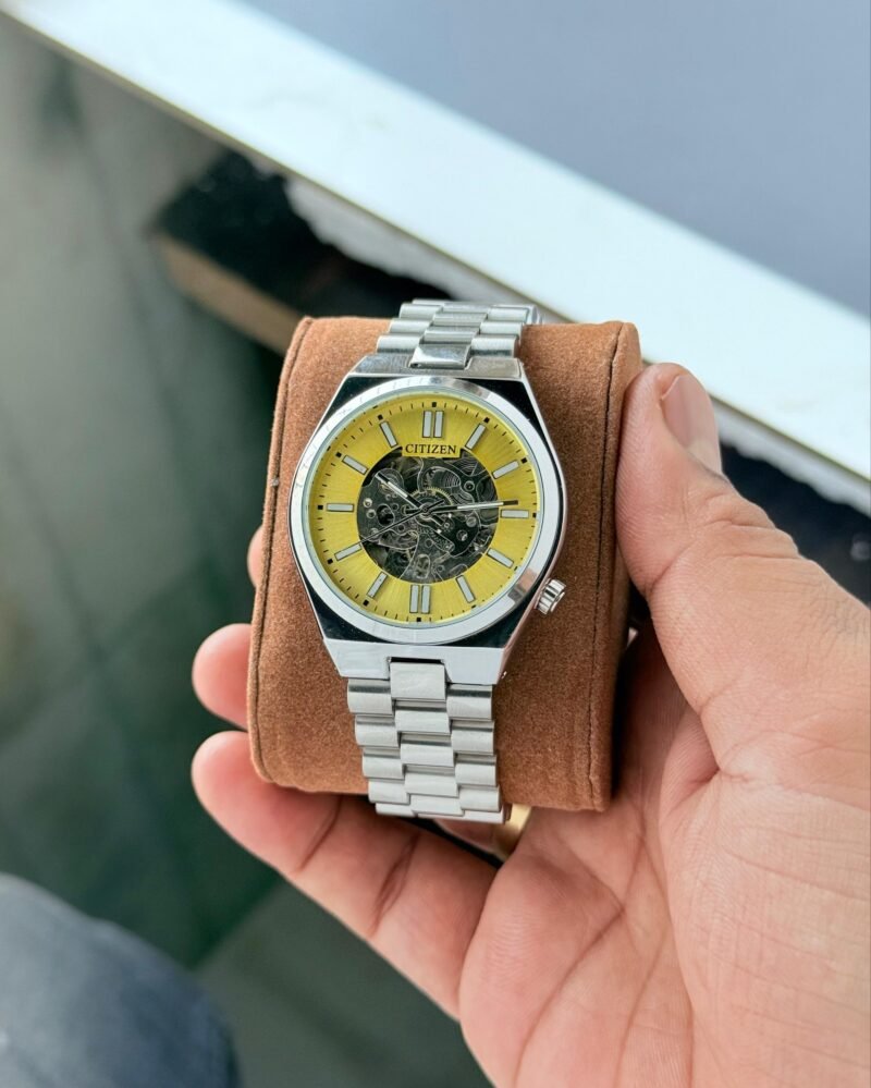 Citizen Tsuyosa Open Heart Yellow Dial 42mm Citizen Tsuyosa Open Heart Yellow Dial 42mm