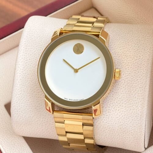 Movado Slim Edge Gold 42mm