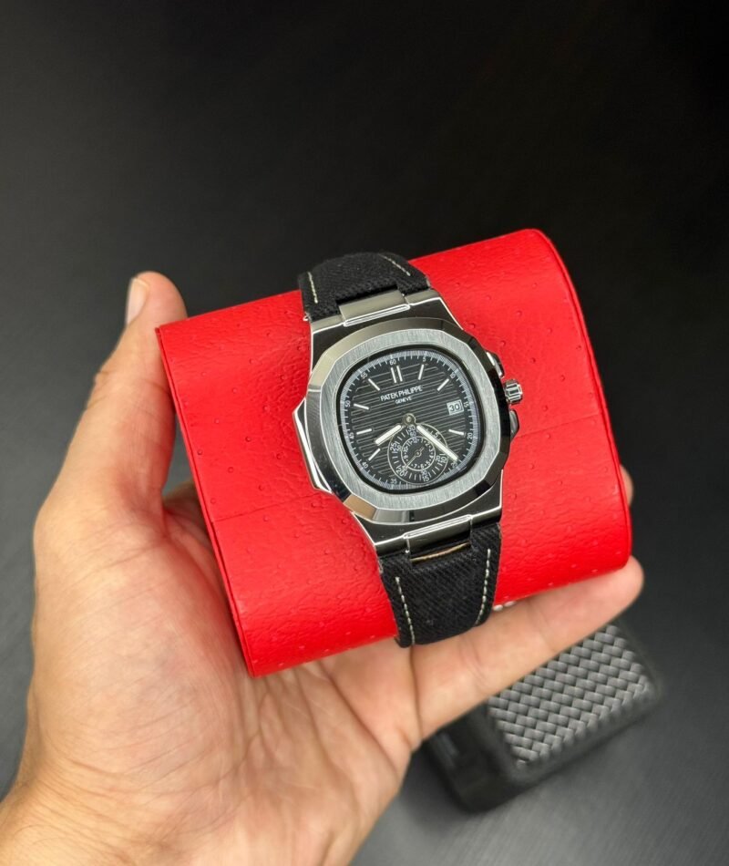 Patek Philippe Quartz with Denim Strap Watch