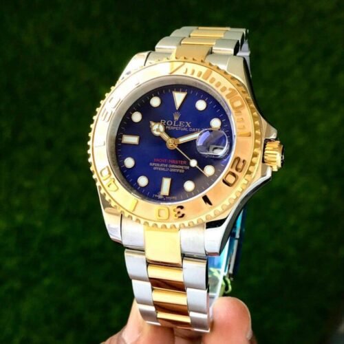 Rolex Yacht Master Two Tone Blue Dial YZ