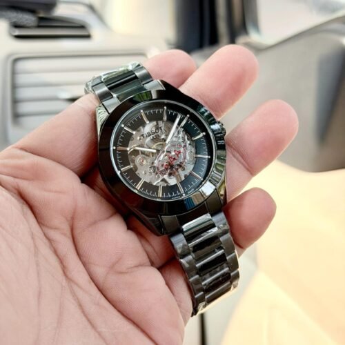 Tissot Black Skeleton Automatic 43mm