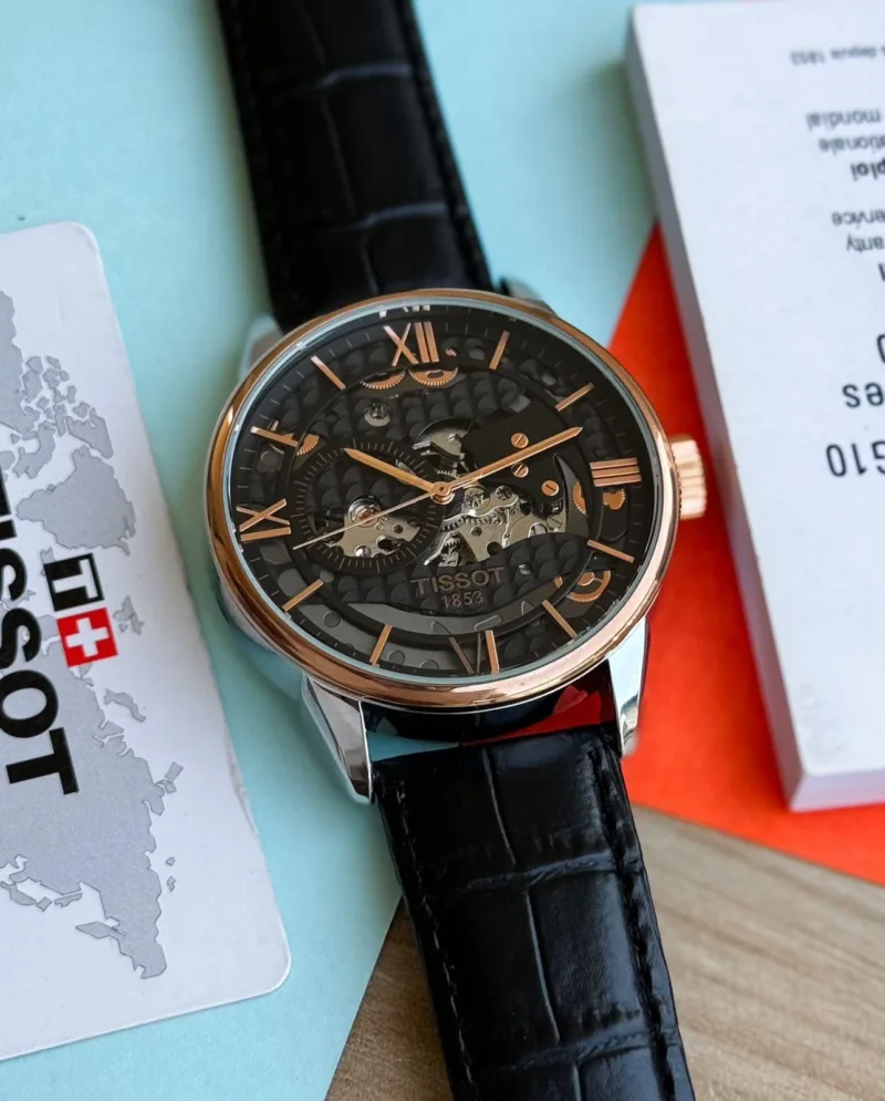 Tissot LeLocle Classic Skeleton Black