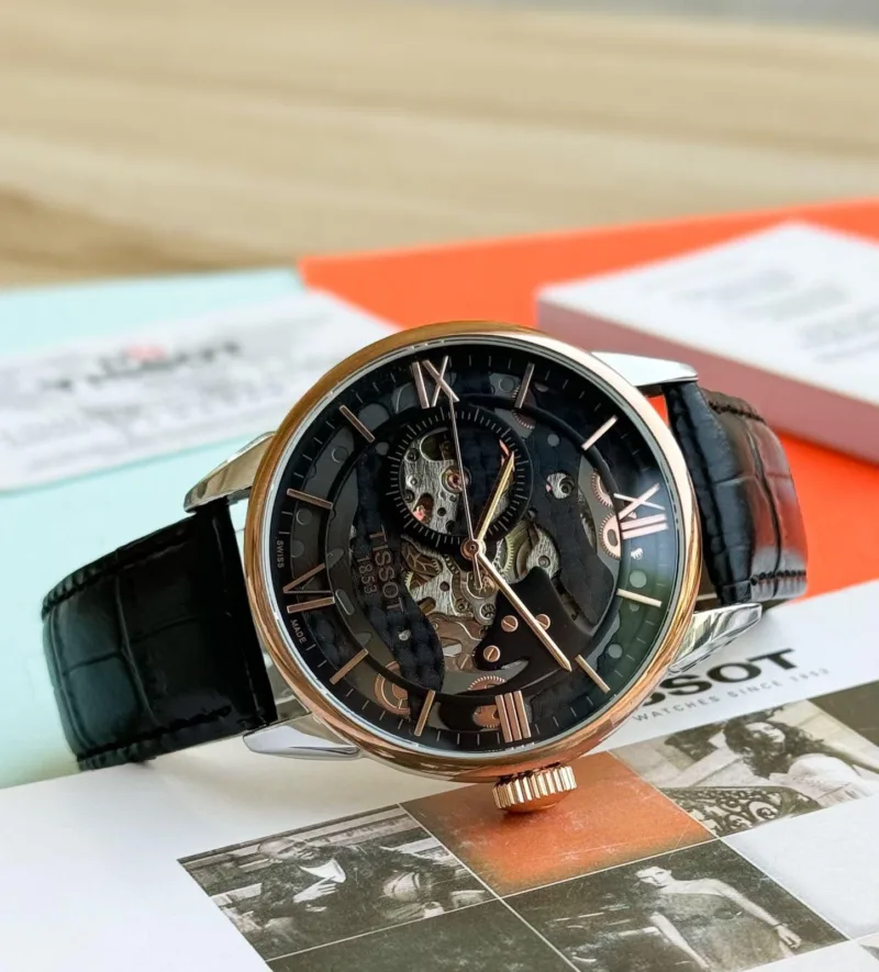 Tissot LeLocle Classic Skeleton Black