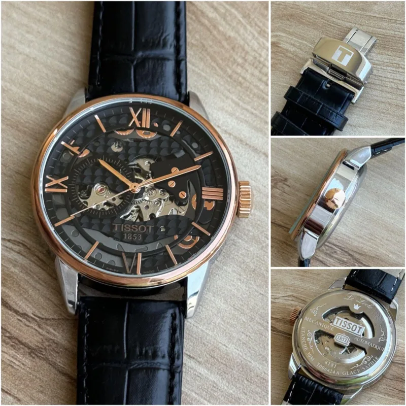 Tissot LeLocle Classic Skeleton Black