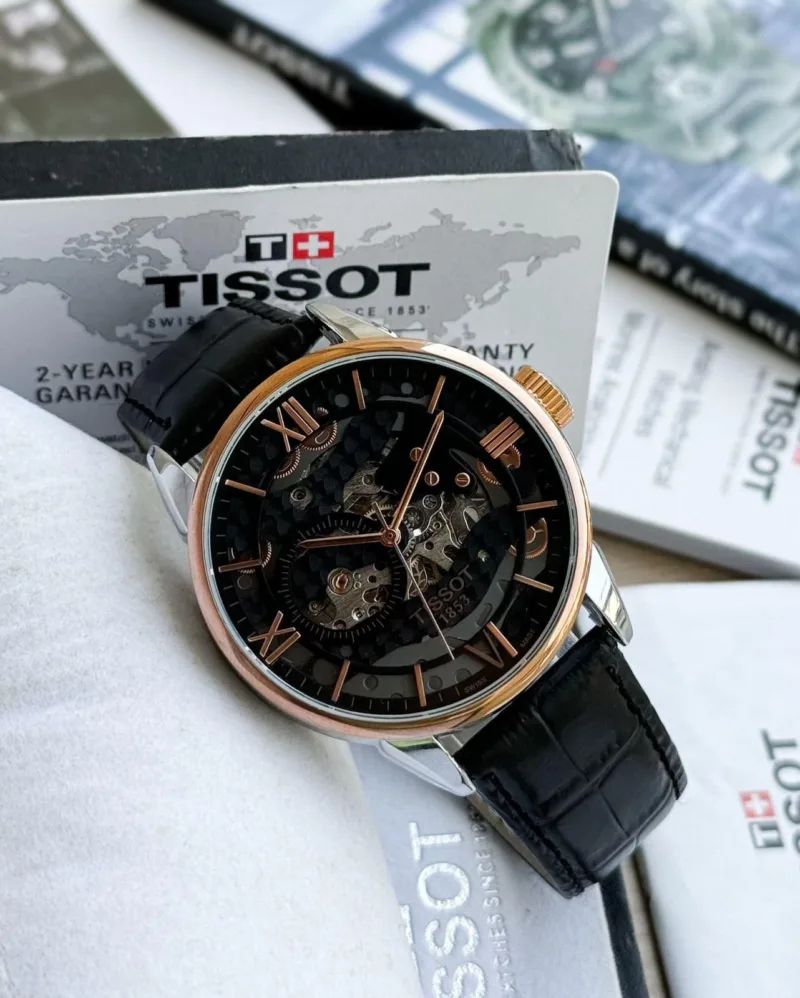 Tissot LeLocle Classic Skeleton Black