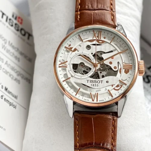 Tissot LeLocle Skeleton White Watch