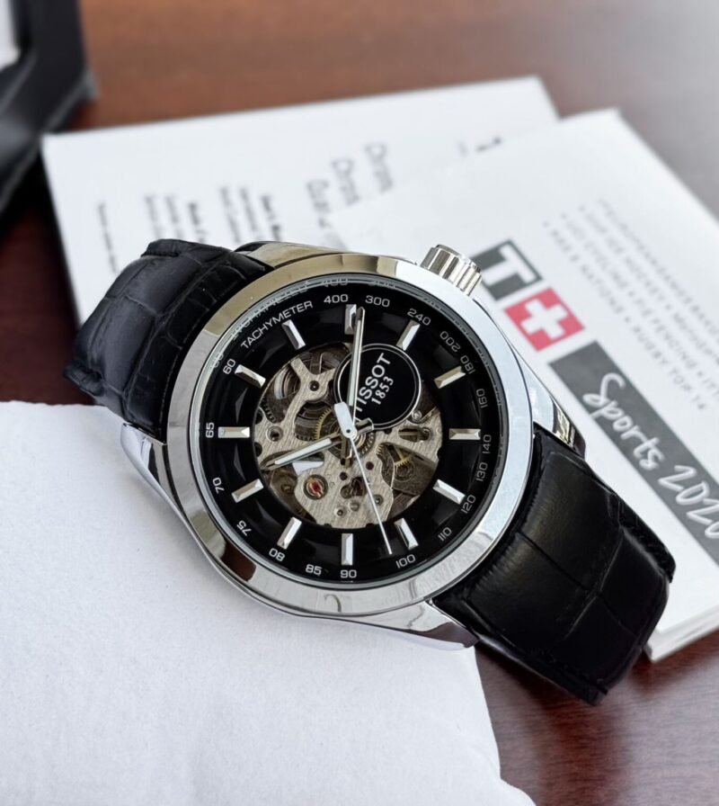 Tissot Powermatic Automatic Skeleton Black