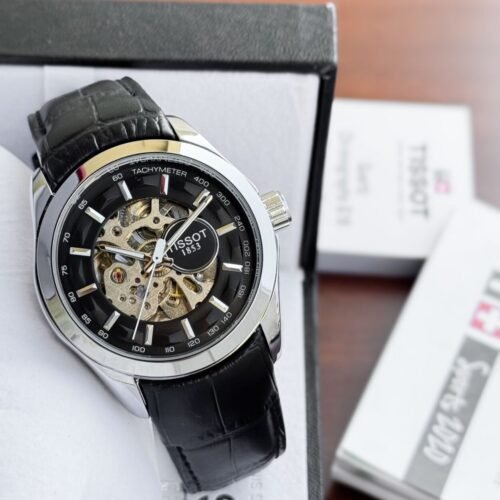 Tissot Powermatic Automatic Skeleton Black