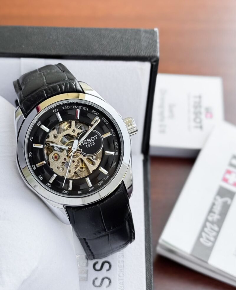 Tissot Powermatic Automatic Skeleton Black