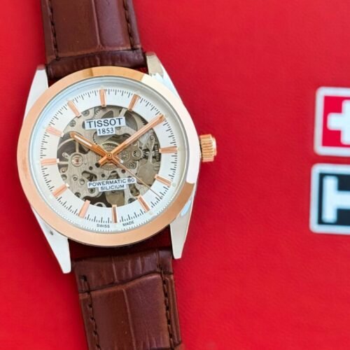 Tissot Powermatic Silicum Skeleton White Dial