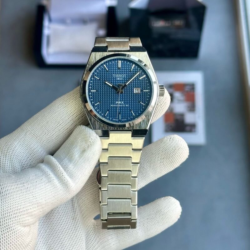 Tissot PRX Silver Blue Quartz