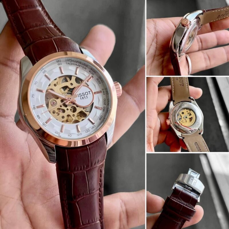 Tissot Skeleton Automatic White Dial Tissot Skeleton Automatic White Dial