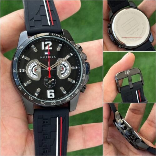 Tommy Hilfiger Chronograph Black Dial 44mm