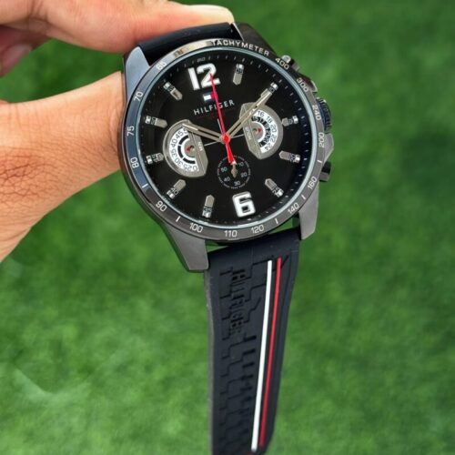 Tommy Hilfiger Chronograph Black Dial 44mm