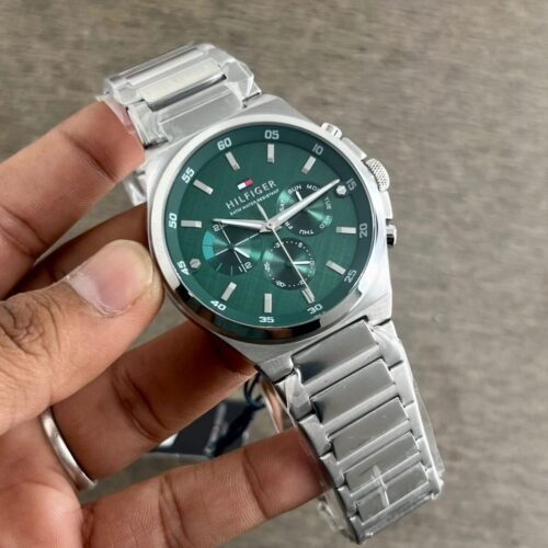 Tommy Hilfiger Dexter Black Dial Stainless Steel