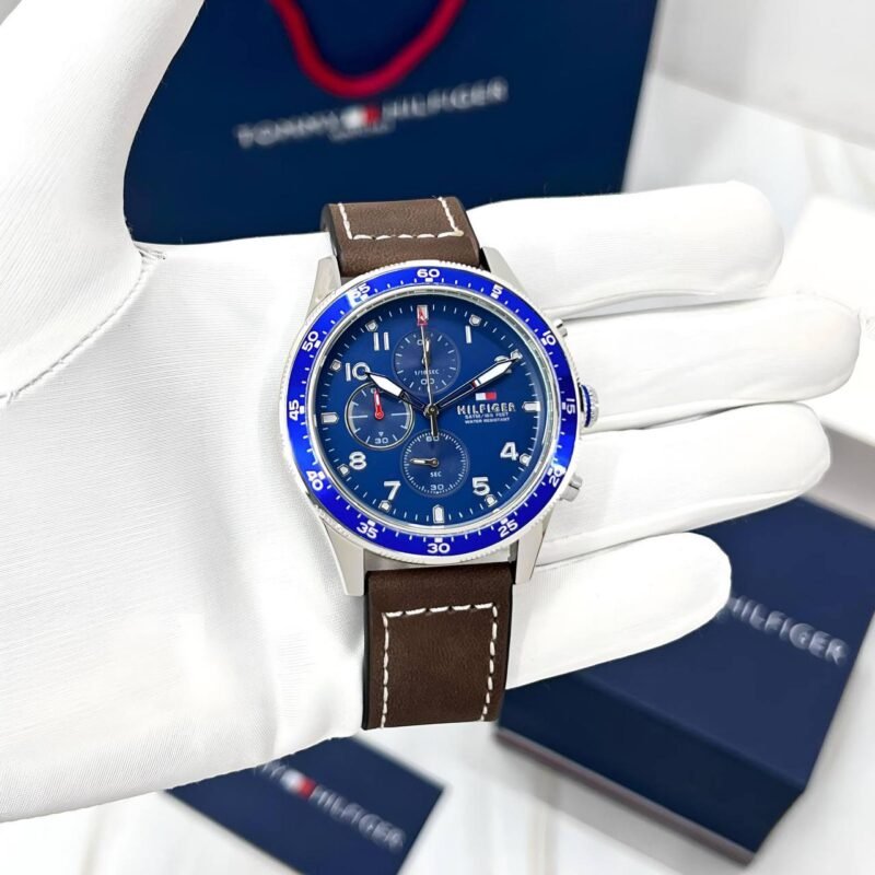 Tommy Hilfiger Modern Chronograph Blue Dial 43mm